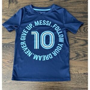 Messi Soccer Shirt Argentina Kids 10 AFA Football Size Small FIFA World Cup